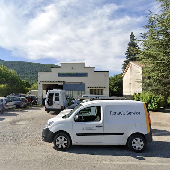 Photo de la façade du garage Autran