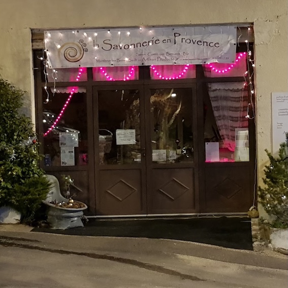 Photo de la boutique de la Savonnerie en Provence