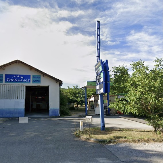 Photo de la station service